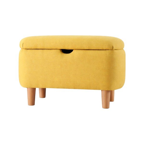 Rumena otroška klop Moouv – Hanah Home