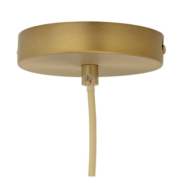 Rjava viseča svetilka s steklenim senčilom ø 30 cm Azizi – Bloomingville-image-2