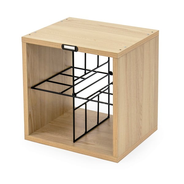 Držalo za vino v dekorju bukve za 16 steklenic – Compactor-image-2