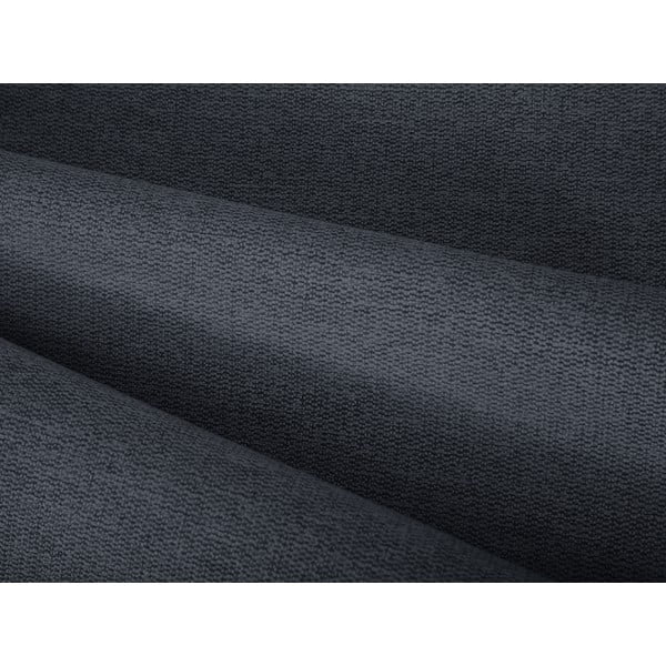 Temno modra oblazinjena zakonska postelja s prostorom za shranjevanje z letvenim dnom 160x200 cm Casey – Mazzini Beds-image-1