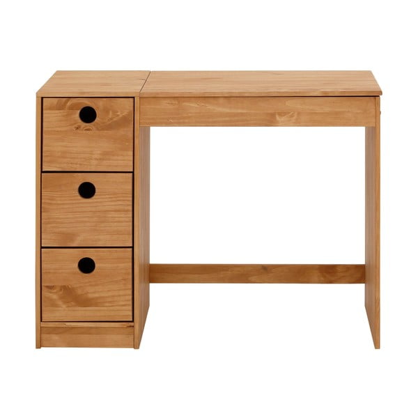 Pisalna miza iz masivnega bora 50x100 cm Alpi – Støraa