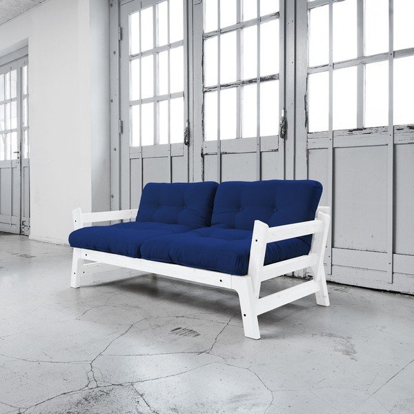Raztegljiv kavč Karup Step White/Royal