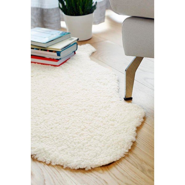 Belo ovčje krzno 90x60 cm - Narma-image-1