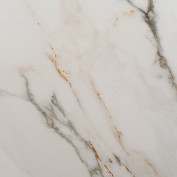 Raztegljiva jedilna miza z dodatno ploščo z mizno ploščo v marmornem dekorju 90x180 cm Rocía – Ixia-image-4