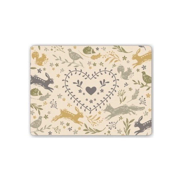 Pogrinjki in podstavki v kompletu 8 ks Woodland – Cooksmart ®-image-1