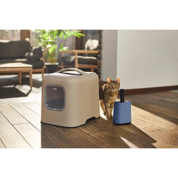 Lopatka za čiščenje mačjega stranišča s stojalom 9x16 cm Biala - Rotho-image-3