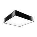 Črna stropna svetilka Sollux Mitra Ceiling