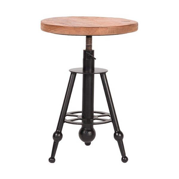 Barski stol iz mangovega lesa LABEL51 Solid-image-1