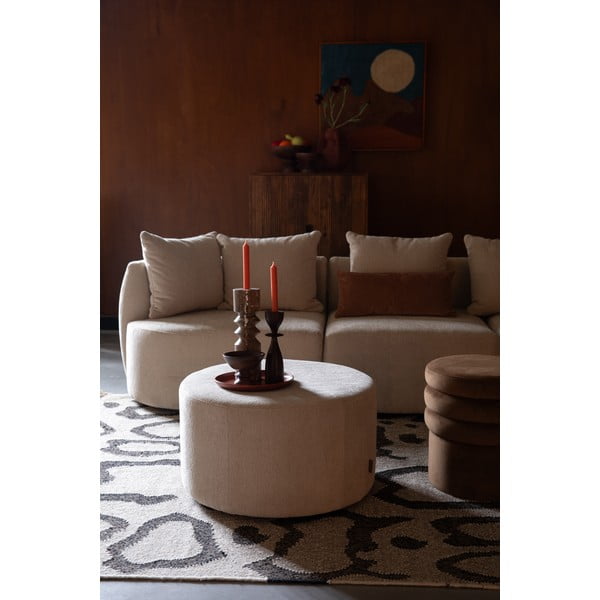 Bež sedežna garnitura 210 cm Rocca – Dutchbone-image-1