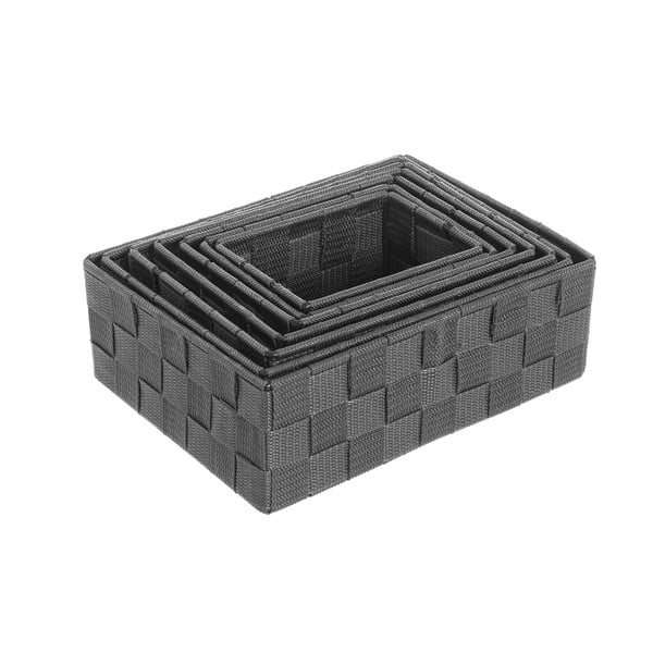 Tekstilne košare za kopalnico v kompletu 7 kos - Casa Selección-image-2