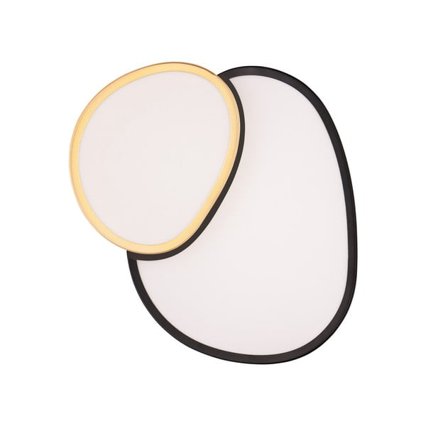 Črna/zlata LED stropna svetilka 36x43.5 cm Rise – Trio-image-4