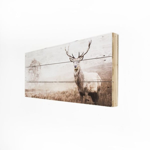 Lesena slika Graham & Brown Stag, 70 x 30 cm-image-2