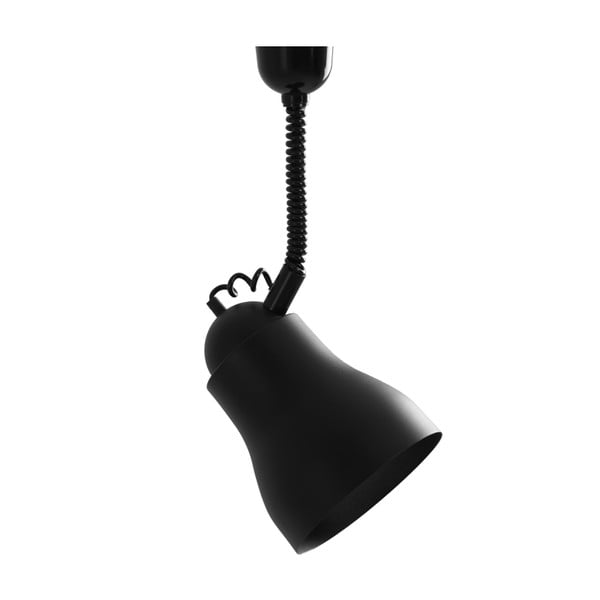 Črna viseča luč po meri Oblika Globo