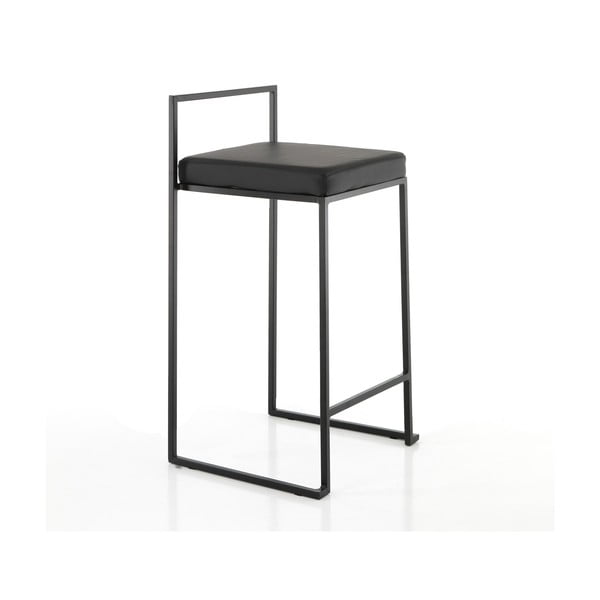 Črni barski stoli v kompletu 2 ks 77 cm Dodo – Tomasucci
