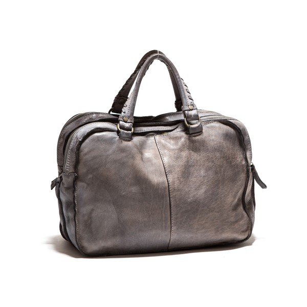 Usnjena torbica Anna Luchini 6 Grigio-image-1