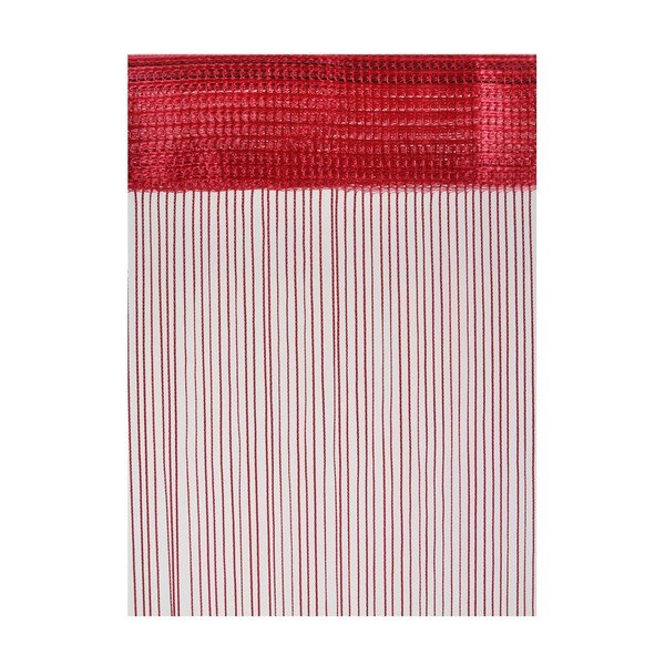 Bordo rdeča prosojna zavesa 140x285 cm String – Mendola Fabrics-image-1