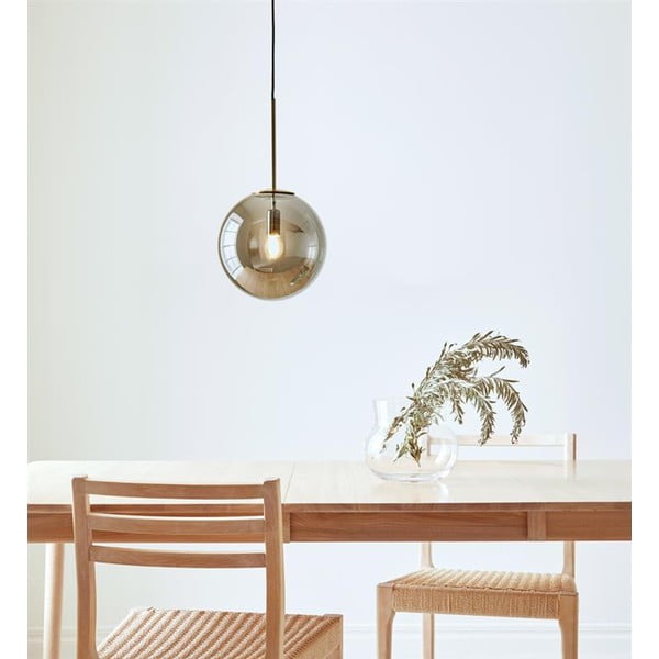 Steklena stropna svetilka Markslöjd Dione, ø 25 cm-image-2