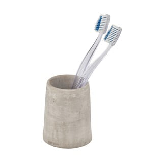 Siva betonska skodelica za zobno ščetko Wenko Villena