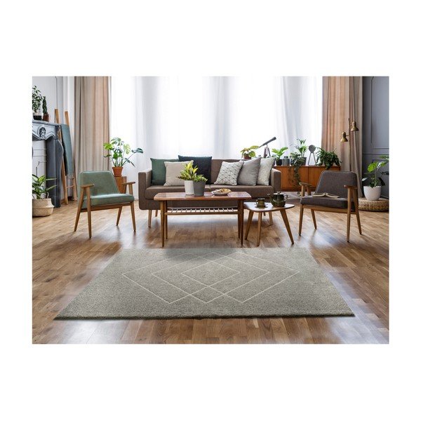 Siva preproga Universal Royal Grey, 80 x 150 cm-image-1