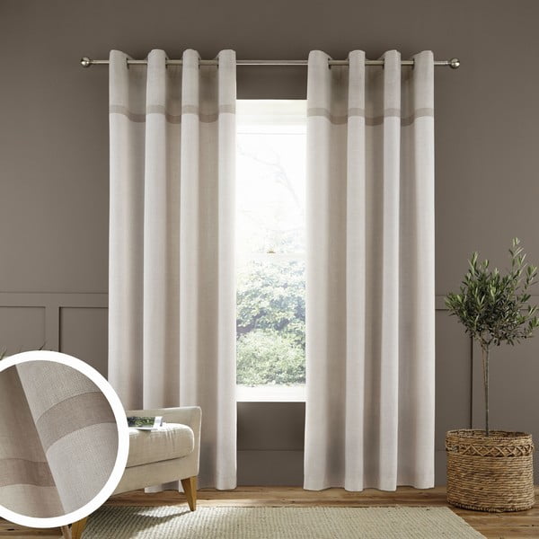 Bež zavese v kompletu 2 kos 229x168 cm Melville - Catherine Lansfield-image-2