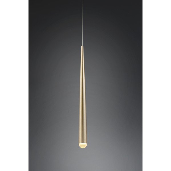 LED viseča svetilka v zlati barvi ø 14 cm Cala – Trio Select-image-1