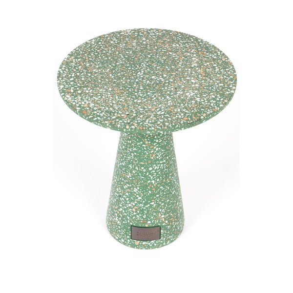 Zelena stranska mizica Zuiver Victoria, ø 41 cm-image-2