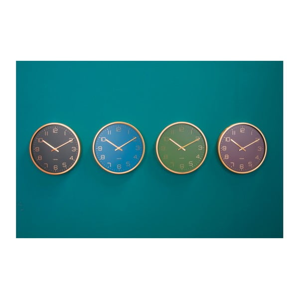 Zelena stenska ura Karlsson Elegance-image-4