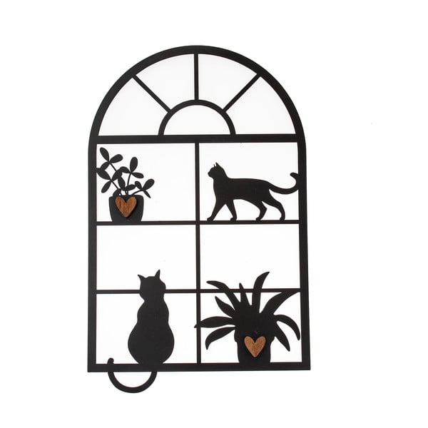 Kovinska stenska dekoracija 30x48 cm – Dakls