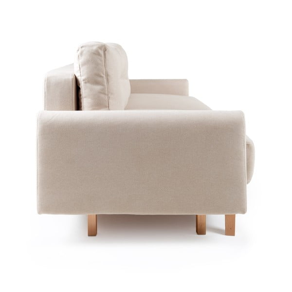 Bež raztegljiva sedežna garnitura Bonami Selection Pop-image-3