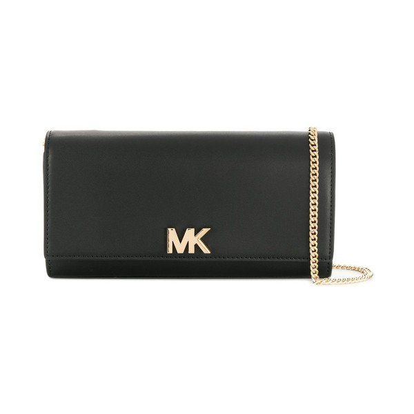 Črna usnjena denarnica Michael Kors Mott-image-1