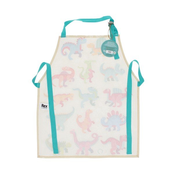 Bombažen otroški predpasnik Baby Dinos – Rex London-image-2