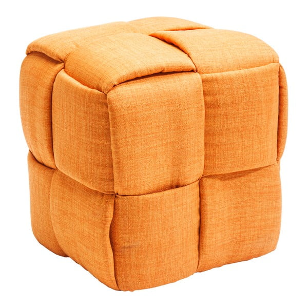 Oranžna Kare Design tkani stol
