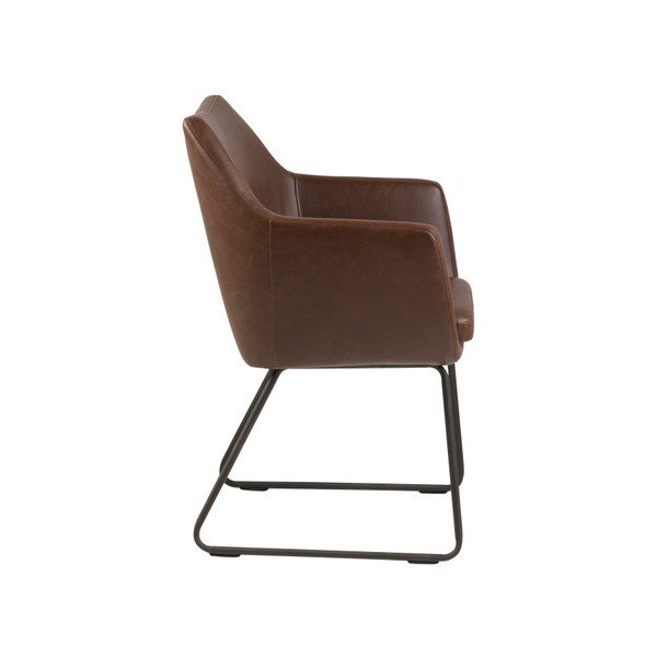 Temno rjav fotelj Nora Corsica-image-2