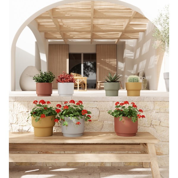 Keramičen ročno poslikan cvetlični lonec ø 17 cm Echo – Artevasi-image-2