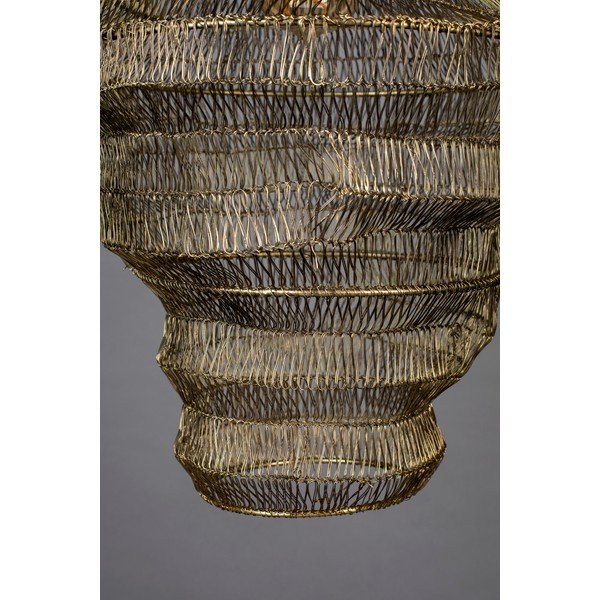 Viseča svetilka v zlati barvi s kovinskim senčnikom 36x36 cm Luca - Dutchbone-image-2