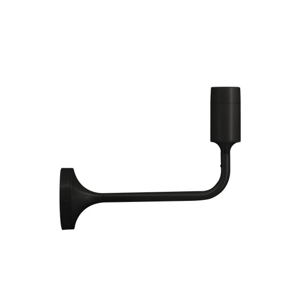 Črna kovinska stenska svetilka brez senčnika Santé – UMAGE-image-2