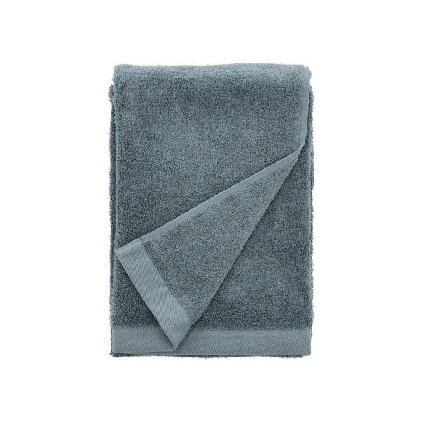 Modro-zelena brisača iz organskega bombaža Södahl Comfort, 30 x 30 cm-image-2