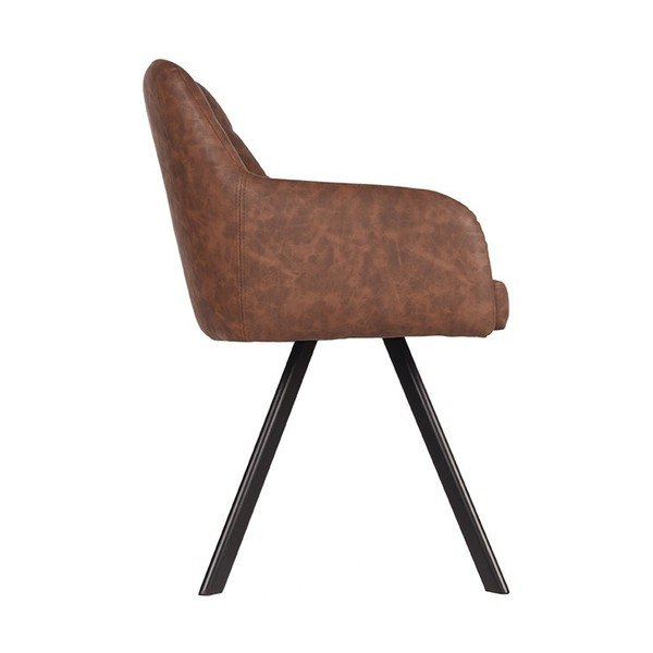 Temno rjav jedilni stol LABEL51 Tla 55-image-2