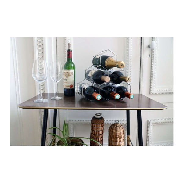 Sivo kovinsko stojalo za vino Compactor-image-3