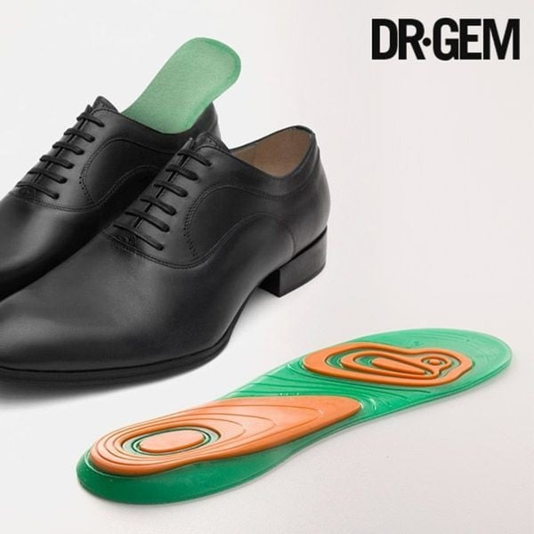 InnovaGoods Dr Gem zeleno-oranžni gelski vložki za čevlje