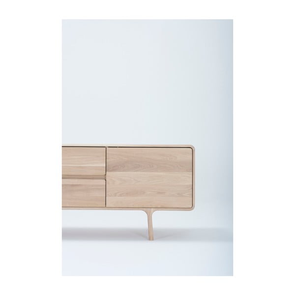 TV komoda iz masivnega hrasta Gazzda Fawn-image-4