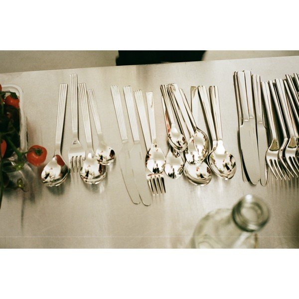 Pribor iz nerjavečega jekla v srebrni barvi 16 ks Grand Cru – Rosendahl-image-2