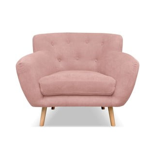 Svetlo roza fotelj Cosmopolitan Design London