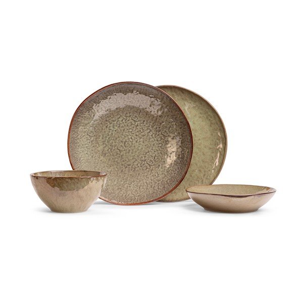 Lončen jedilni servis 16 ks Nephrite – Bonami Selection