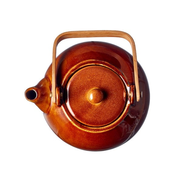 Jantaren keramičen čajnik s cedilom 1,2 l Gastro Amber – Bitz-image-2