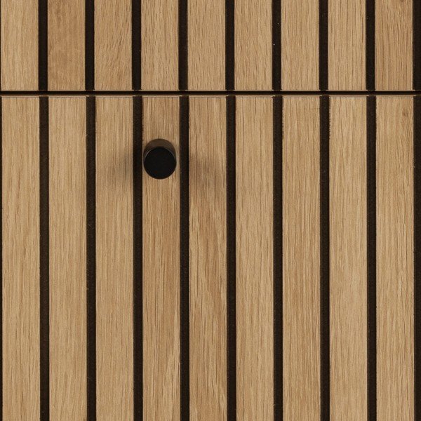 Komoda v hrastovem dekorju v naravni barvi 81x80x40 cm Albany  – Actona-image-4