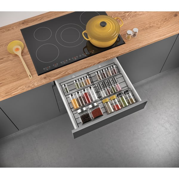 Organizator za začimbe iz nerjavečega jekla Lava - Metaltex-image-4