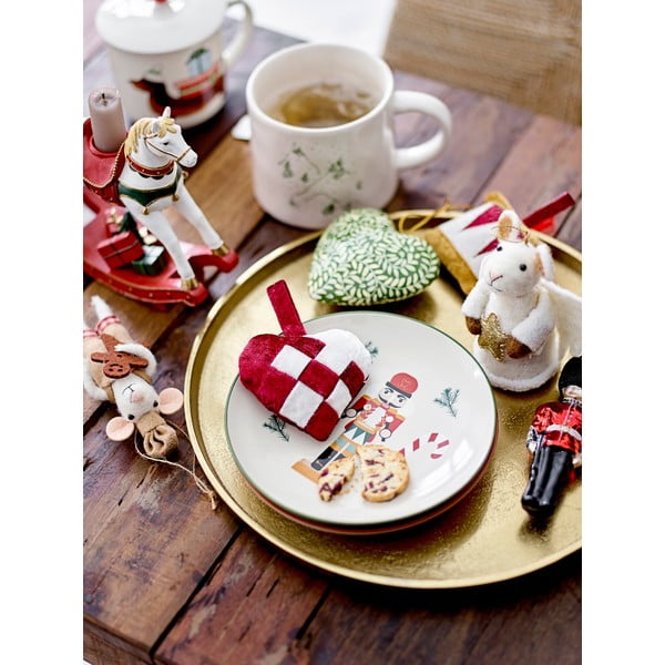 Svečnik iz poliresina z božičnim motivom Almine - Bloomingville-image-2