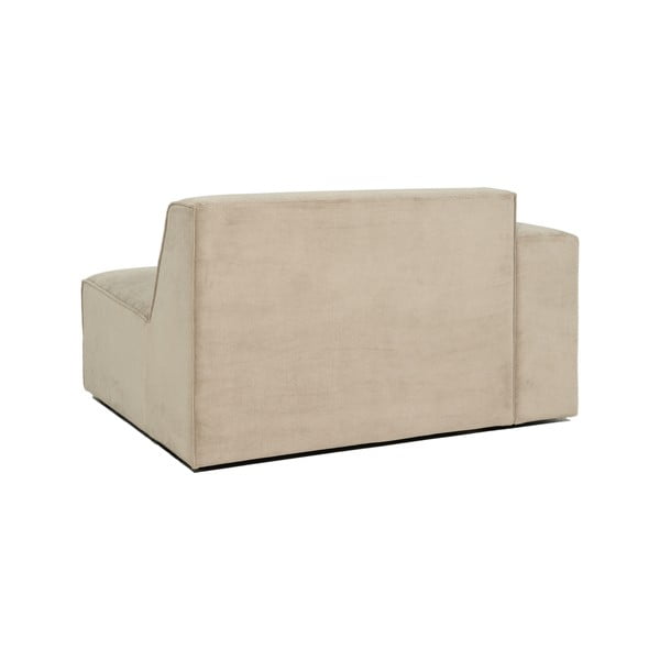 Bež končni modul kavča Scandic Sting, 124 cm, levi kot-image-3