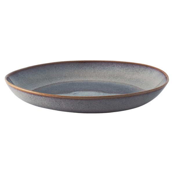 Sivo-rjava lončena skleda Villeroy & Boch Like Lave, ø 28 cm-image-1